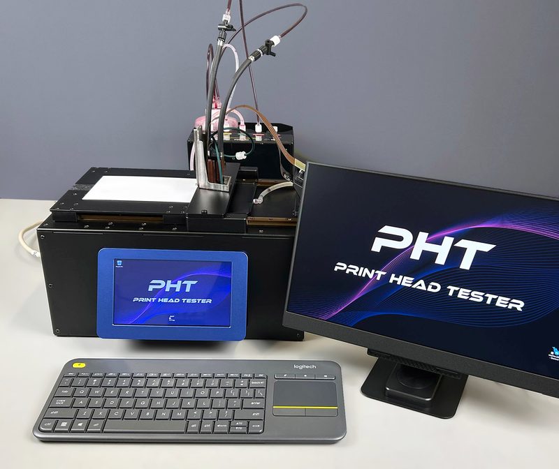Print Head Tester with a Dimatix Samba print head